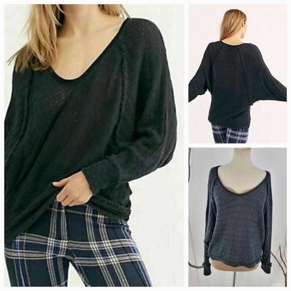 Free people thiens hacci pullover sweater - Picture 1 of 9